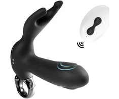 B Series Cute B serijos mielas dvigubas analinis vibratorius