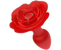 B Series Cute B serijos „Cute Rose“ besisukantis analinis kaištis