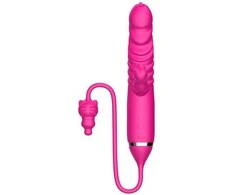 B Series Cute B serijos mielas liežuvio laižymas trigubai stimuliuojantis vibratorius