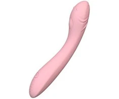 B Series Cute B serijos mielas moteriškas vibratorius sklandus neperšlampamas makšties stimuliacija G taške 20,5 cm