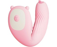 B Series Cute B serijos mielas vibratorius poroms, G taškas, laižantis masažuoklis, 10 režimų
