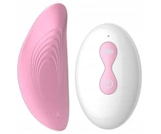 B Series Cute Rožinė Ultrathin Wearable remote mini vibe Rožinis