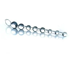 B Series Easylove Plug/kulki-Jelly analinis 10 karoliukų skaidrus