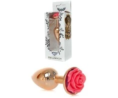 B Series Heavyfun B serijos Heavyfun analinis kaištis, rožinis, plieno, 7 cm