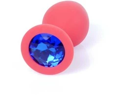 B Series Heavyfun B serijos Heavyfun Mažas analinis kištukas dekoratyvinis krištolinis silikonas 8cm
