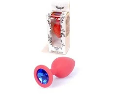 B Series Heavyfun B serijos Heavyfun Mažas analinis kištukas dekoratyvinis krištolinis silikonas 8cm