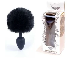 B Series Heavyfun B serijos Heavyfun Rabbit tail analinis kištukas dekoratyvinis kištukas mažas 6cm