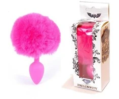 B Series Heavyfun B serijos Heavyfun Rabbit tail analinis kištukas dekoratyvinis kištukas mažas 6cm