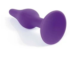 B Series Heavyfun B serijos Heavyfun Silicone klasikinis analinis kištukas su siurbtuku 12 cm