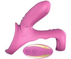 B Series Joy B serijos Joy Exclusive dvigubo vibracinio žiedo nuotolinio valdymo pultas
