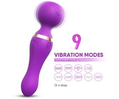 B Series Joy B serija Joy Masažuoklis Magic Clitoral Wand 9 Mode 19cm