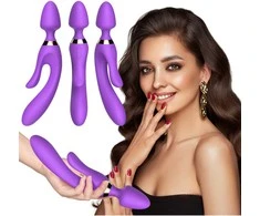 B Series Joy B Serija Joy Masažuoklis lazdelė triušis vibratorius 9 režimai 23 cm seksas