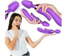 B Series Joy B Serija Joy Masažuoklis lazdelė triušis vibratorius 9 režimai 23 cm seksas