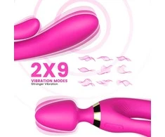 B Series Joy B Serija Joy Masažuoklis lazdelė triušis vibratorius 9 režimai 23 cm seksas