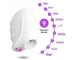 B Series Joy B serijos Joy Masturbator vibruojantis vyriškas sekso masažuoklis 10 režimų