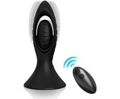 B Series Joy B serijos Joy Plug nuotolinio valdymo pulto analinis kištukas Vibruojantis silikoninis vandeniui atsparus kištukas