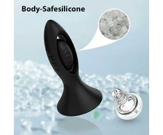 B Series Joy B serijos Joy Plug nuotolinio valdymo pulto analinis kištukas Vibruojantis silikoninis vandeniui atsparus kištukas