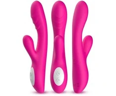 B Series Joy B serijos Joy Bunny vibratorius šildomas šiltas 9 režimas 22 cm