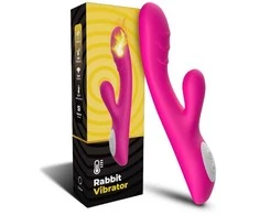 B Series Joy B serijos Joy Bunny vibratorius šildomas šiltas 9 režimas 22 cm