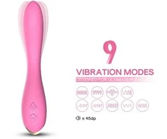 B Series Joy B serijos Joy Vibrator masažuoklis g taško stimuliatorius 22cm 9 režimai
