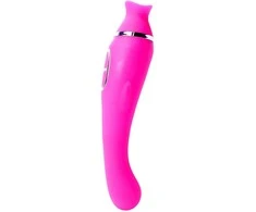 B Series Lyla B Serija Lyla Masažuoklis Clitoris G-Spot Vibrator Sucking 20cm