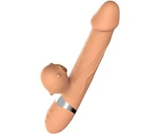 B Series Lyla B serijos Lyla Vibratorius-Basia Thtusting Vibrator 2 in 1 Tongue Vibrators USB