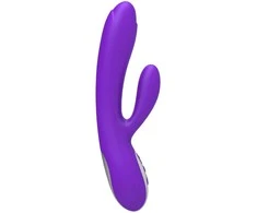 B Series Lyla B serijos Lyla Wibrator-Joker šildomas dvigubas vibruojantis masažo lazdelė -Violetinė