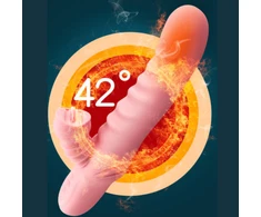 B Series Lyla B serijos Lyla Vibrator zuikis, rotacija, pašaras, 30 režimų, 24cm