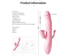 B Series Lyla Rožinė Wibrator-Ada USB -Rožinė
