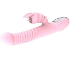 B Series Lyla B serijos Lyla Vibrator triušio su liežuviu makšties klitorio masažas
