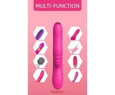 B Series Lyla B serijos Lyla Vibrator šildomas su sex masažuoklis 20 režimų 23cm