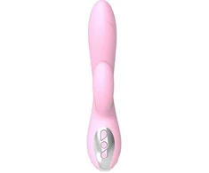 B Series Lyla Wibrator-Joker Heating Double Vibrating Massage Stick -Rožinė