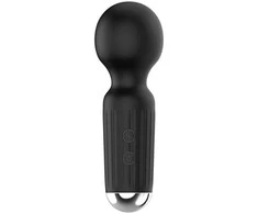 B Series Magic Stimuliatorius-įkraunamas Mini Masager USB 20 Functions - Juodas