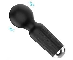 B Series Magic Stimuliatorius-įkraunamas Mini Masager USB 20 Functions - Juodas