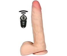 B Series Real B serijos Real Dildo varpos su pultu ant siurbtuko cyberskin 23