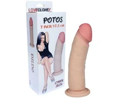 B Series Real Dildo-POTOS-LOVECLONEX 7""