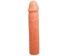 BAILE Dildo lankstus, lankstus, tikroviškos išvaizdos, 19 cm