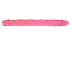 BAILE Dildo realistiškas lankstomas ilgas dvigubas 36cm