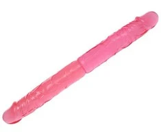 BAILE Dildo realistiškas lankstomas ilgas dvigubas 36cm