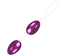 Baile Anal Rožinė Baile Twins Balls Rožinė - Dual Intimate Beads with Nylon Cord, ABS, Medium