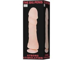 BAILE Natūralus dildo penis ant siurbtuko sekso 23cm
