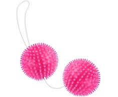 Baile Stimulating Baile Violetinė TPR Pelvic Floor Training Balls 3.6 cm Textured