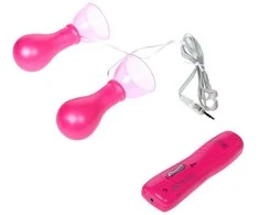 BAILE Vibruojantys krūtų spenelių siurbliai BDSM sex 7 režimai
