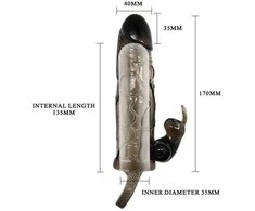 BAILE - BRAVE MAN SMOKE 5,91"" ĮVAIRIŲ GREIČIŲ vibracija