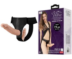 Baile Harness Collection BAILE - DVIGUBI DILDO SU DIRŽELIAIS, 7.1''+5.9''