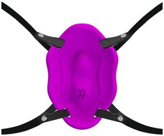 Baile Stimulating Baile Love Rider Vibrating Silicone Harness - Adjustable Intimate System