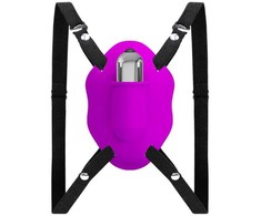 Baile Stimulating Baile Love Rider Vibrating Silicone Harness - Adjustable Intimate System