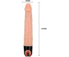 Rožinė Baile Multispeed Intimate Machine 21.5 cm Rožinė TPR Textured Surface