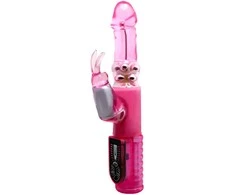 BAILE Vibrator su rotacinis klitorio masažuoklis 25cm 8 režimai