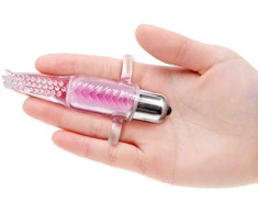 Baile Stimulating Baile Vibro Finger - Compact Fingertip Vibrating Massage Device, 10 Modes